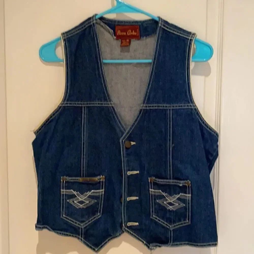 Vintage Pierre Andre western vest M